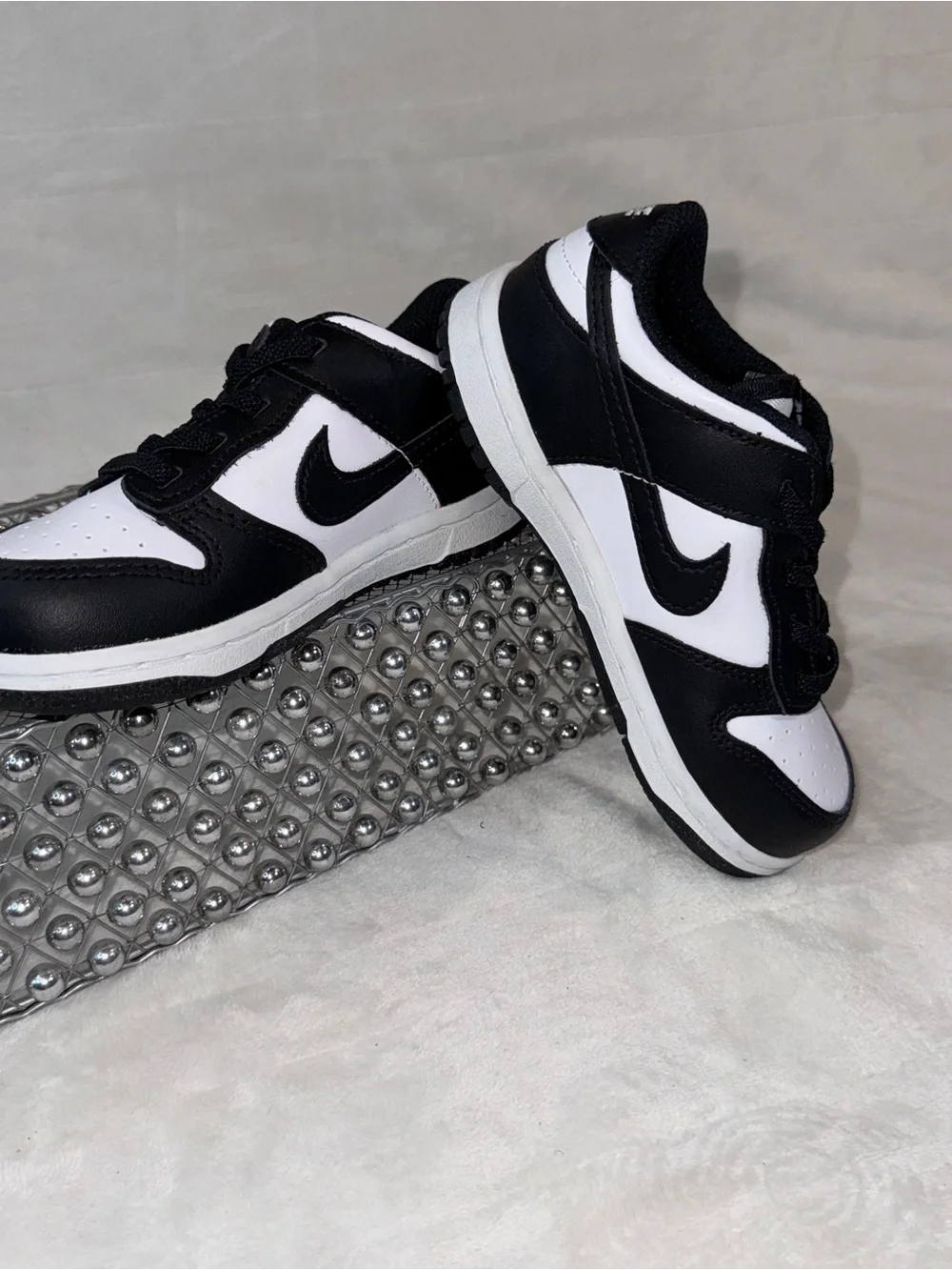 Nike Dunk Low Panda Black White Toddler 10C (UK 9.5/EU 27) CW1589-100 🐼🖤